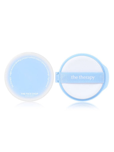 THE FACE SHOP The Therapy Vegan Moisture Blending Sun Pact x 2