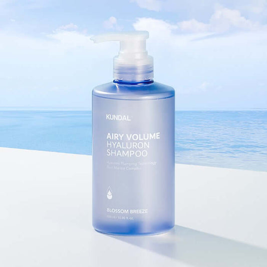 KUNDAL AIRY VOLUME HYALURON SHAMPOO 500ml #BLOSSOM BREEZE