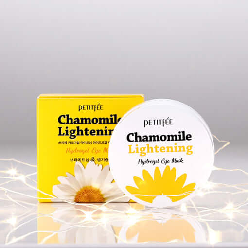 PETITFEE Chamomile Lightening Hydrogel Eye Mask