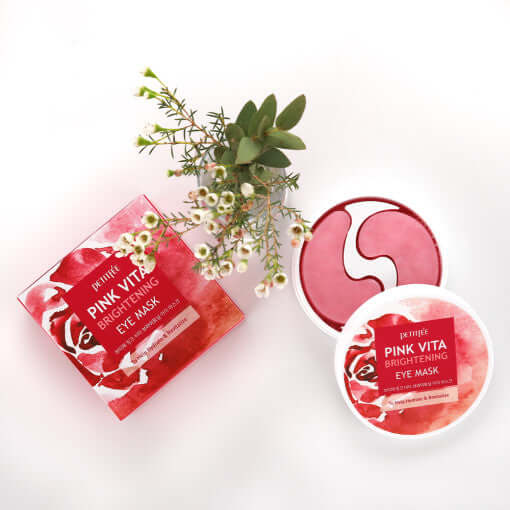 PETITFEE Pink Vita Brightening Eye Mask