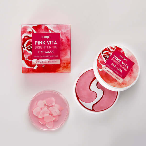 PETITFEE Pink Vita Brightening Eye Mask
