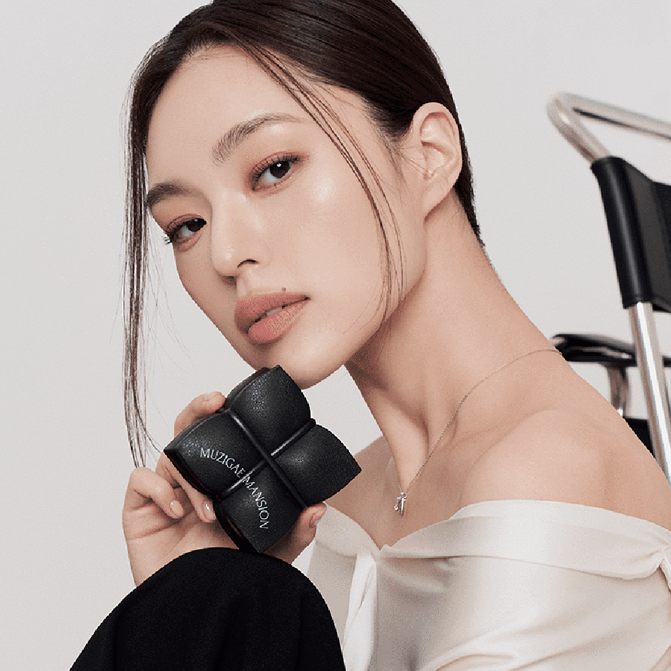 MUZIGAE MANSION Sleek Matt Cushion (15g + 15g Refill Included)