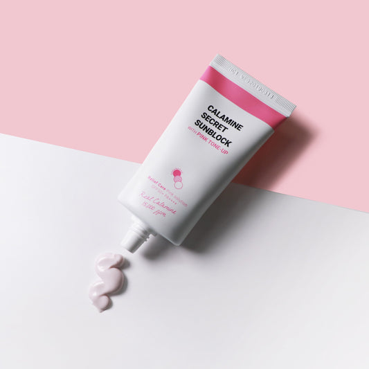 K-SECRET Calamine Secret Sunblock With Pink Tone-Up 50ml