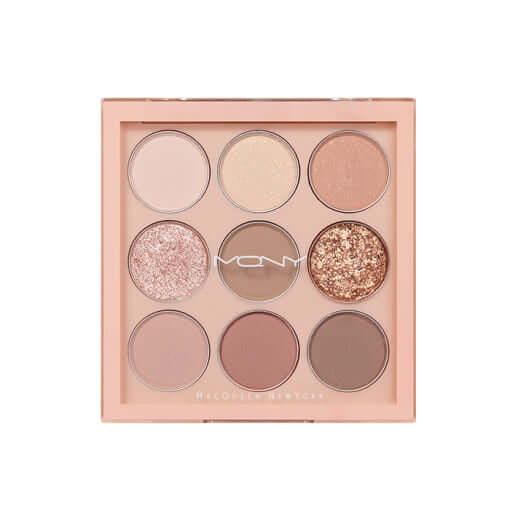 MACQUEEN New York 1001 Tone-On-Tone Shadow Palette Pro 9