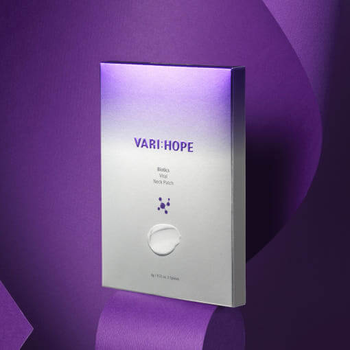 VARIHOPE Biotics Vital Neck Patch x 5