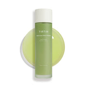 TIRTIR Match Skin Toner with minimalist packaging and matcha-green hue