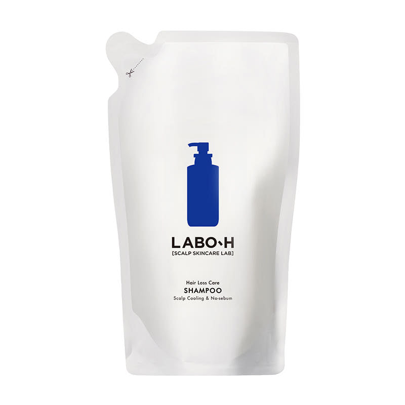 LABO-H Hair Loss Care Scalp Cooling & No Sebum Shampoo Refill 400ml