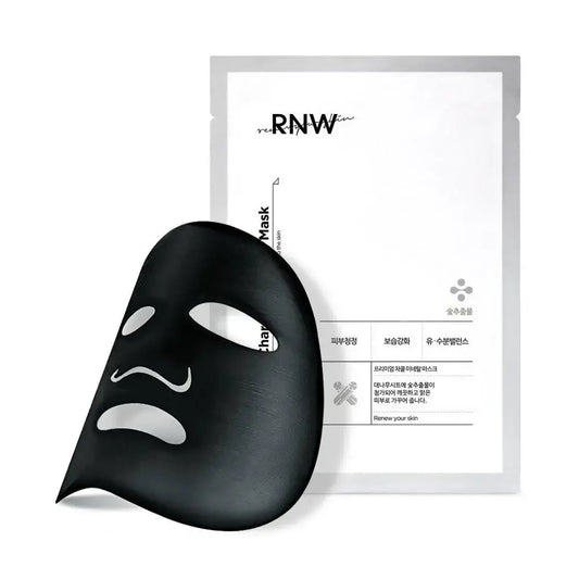 RNW Premium Charcoal Mineral Mask x 10