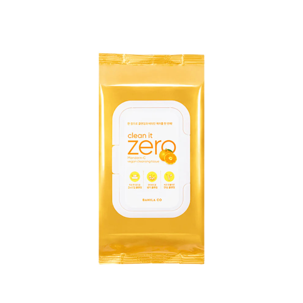BANILA CO Clean it Zero Mandarin-C VEGAN Cleansing Tissue